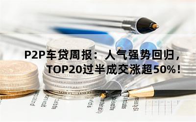 P2Pܱǿƻع飬TOP20ɽǳ50%