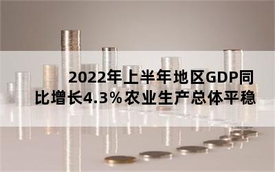 2022ϰGDPͬ4.3ũҵƽ