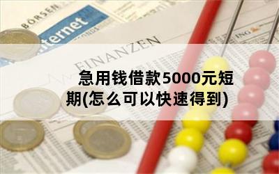 Ǯ5000Ԫ(ôԿٵõ)